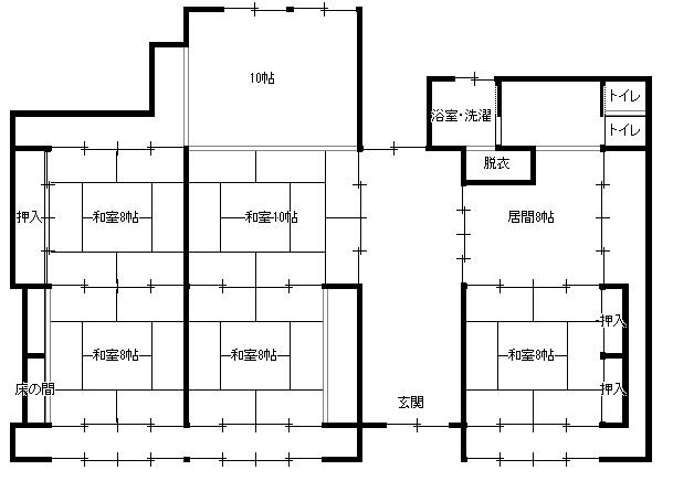 間取図(現況優先)