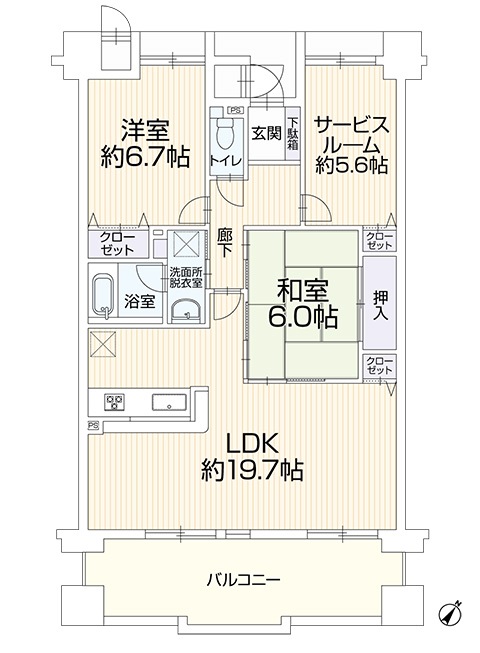 間取図