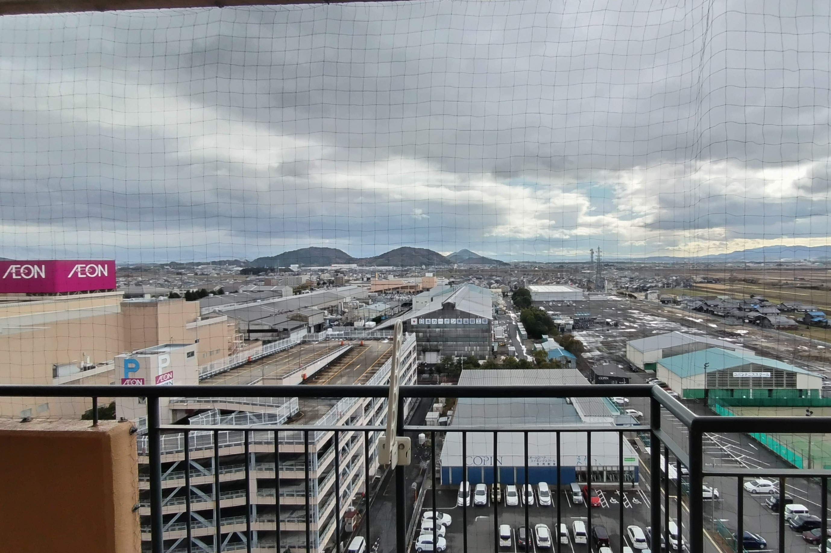 バルコニーからの眺望