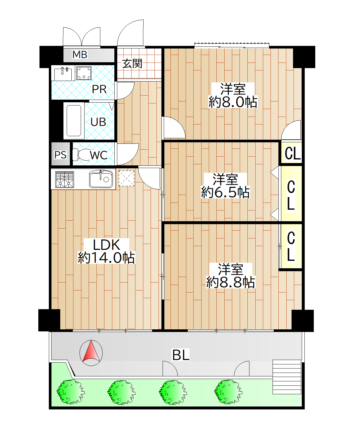 間取図