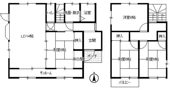 間取図