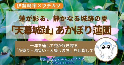 【ウチタイ】「天幕城趾」あかぼり蓮園